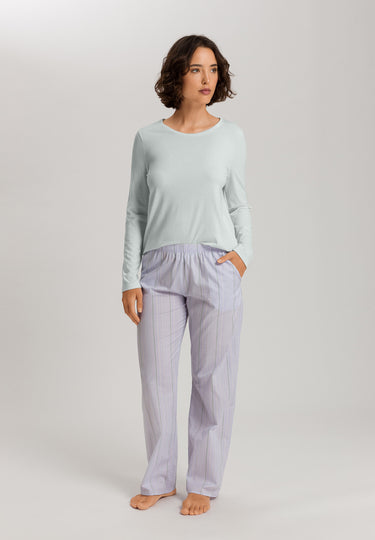 Sleep And Lounge Relaxed Round Neck Top | Vapor 74844-2534